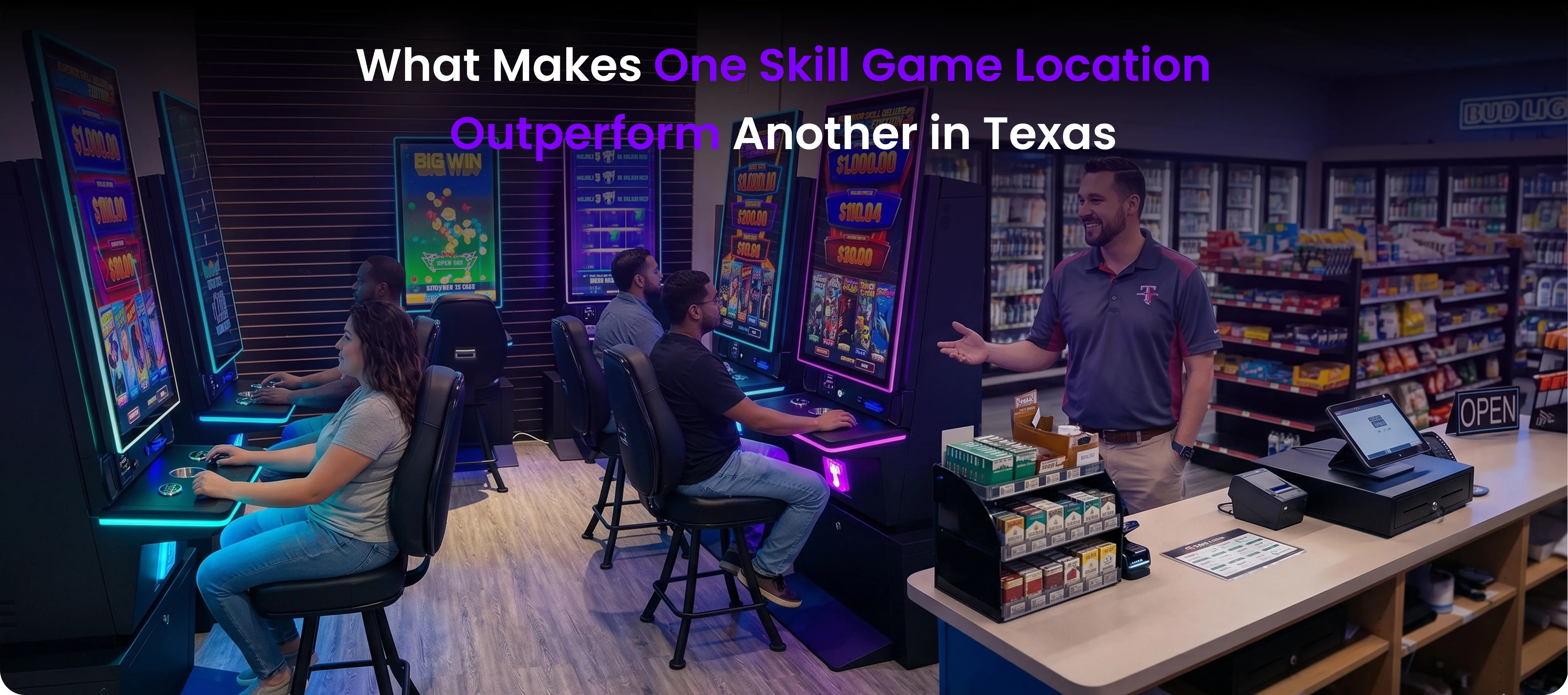 What Makes One Skill Game Location Outperform Another in Texas