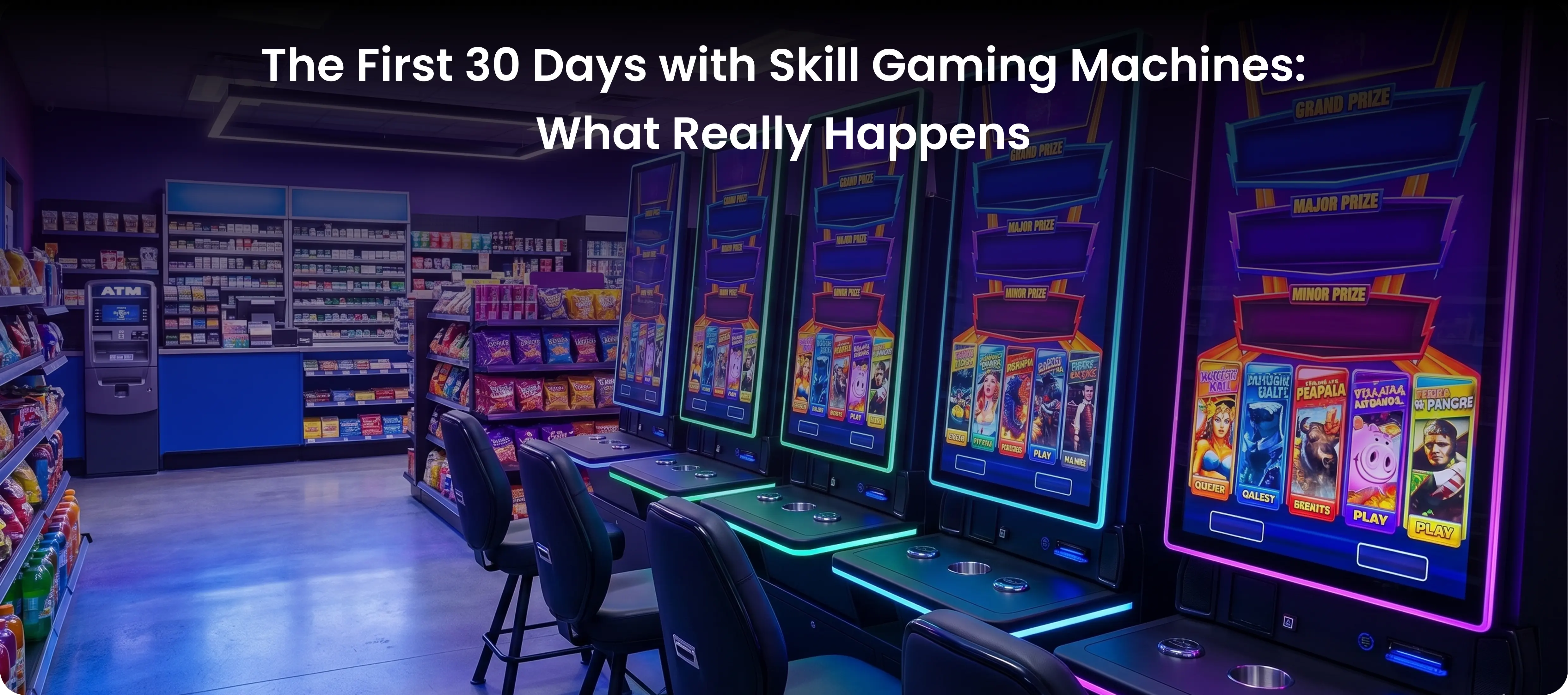 The First 30 Days with Skill Gaming Machines: What Really Happens